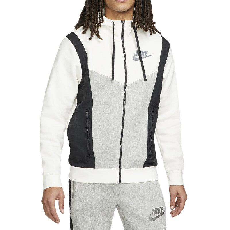 Sudadera con capucha Sportswear Hybrid Fleece - Blanco