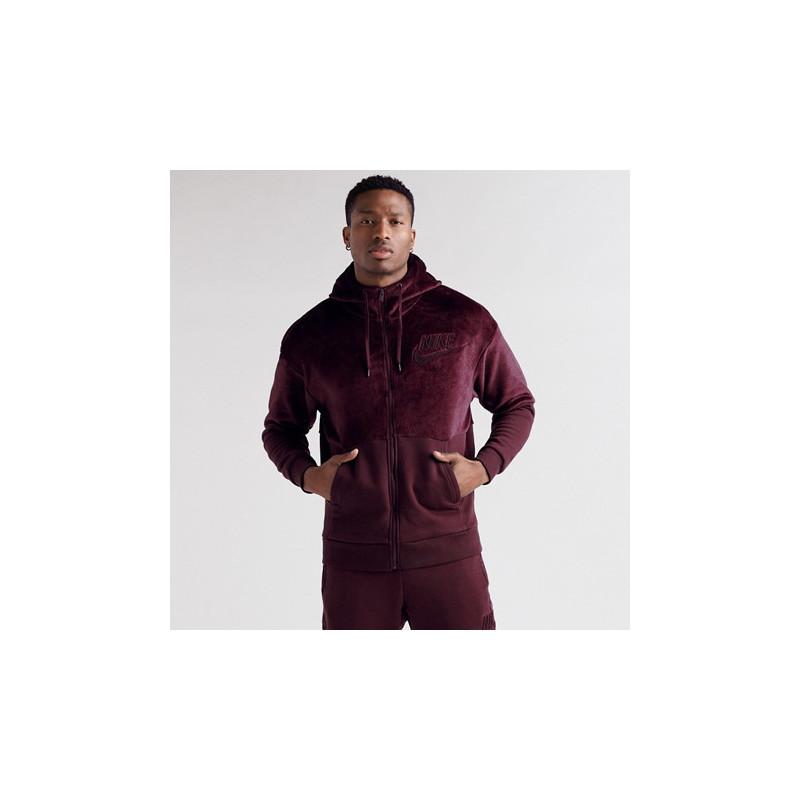 Sweat Ã Capuche Nike Sportswear Statement Winter - Bordeaux - Homme NIKE SWEAT HOMME TEXTILE Nike