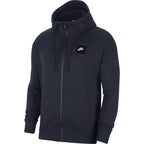 Nike Sportwear Just Do It Full Zip Fleece Hoodie - Blue - Men NIKE SWEATSHIRT MEN TEXTILE Nike