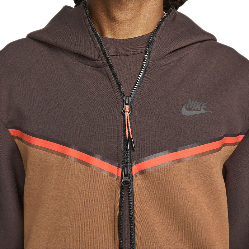 Sweat Ã Capuche Nike Tech Fleece - Marron NIKE JACKET HOMME TEXTILE Nike
