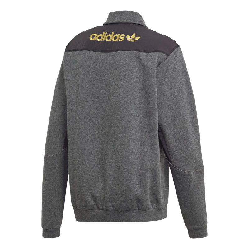 Adidas Originals Adventure Field Half-Zip Sweatshirt - Gray - Adidas1 - The Bradery