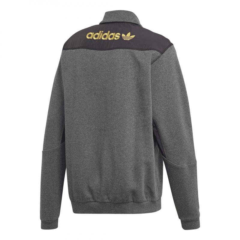 Adidas Originals Adventure Field Half-Zip Sweatshirt - Gray - Adidas1 - The Bradery