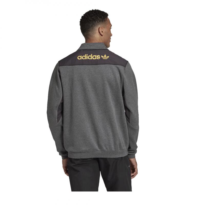 Adidas Originals Adventure Field Half-Zip Sweatshirt - Gray - Adidas1 - The Bradery