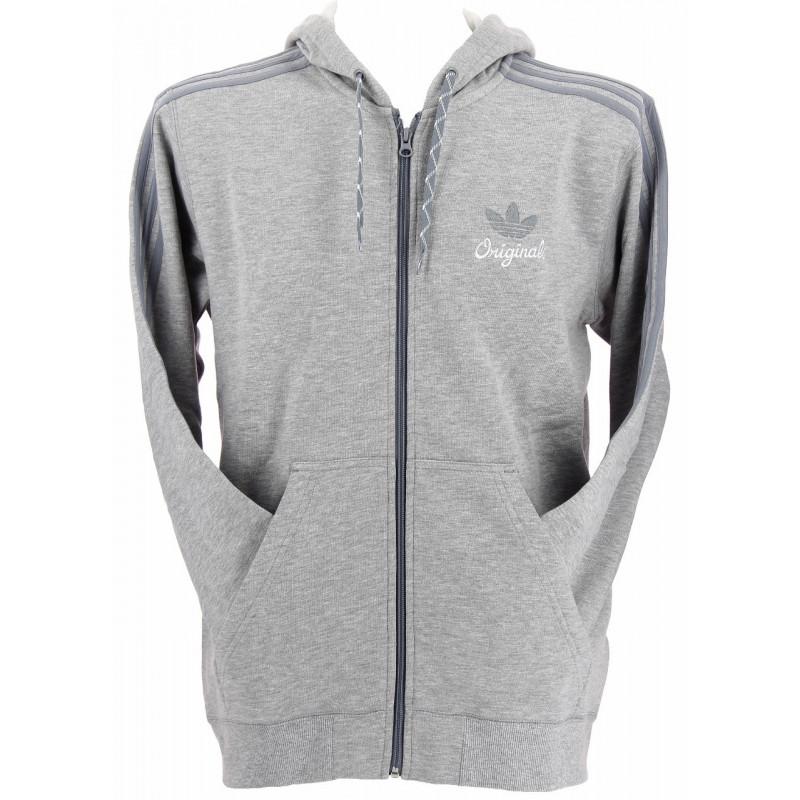 Adidas Originals Spo Sudadera Con Capucha Gris - PAP Hombres - Adidas1 - The Bradery