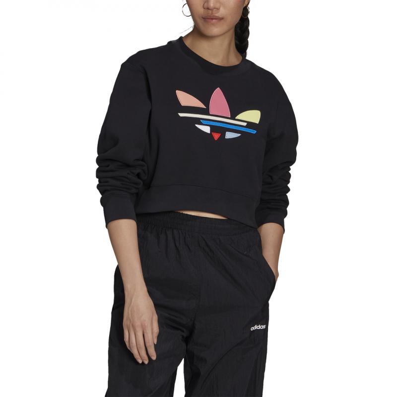 Sweat Adidas Originals Sweatshirt - Noir - Adidas1 - The Bradery