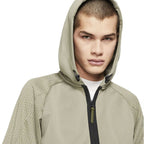 Air Max Half Zip Textile Sweatshirt - Beige - Men - Nike - The Bradery