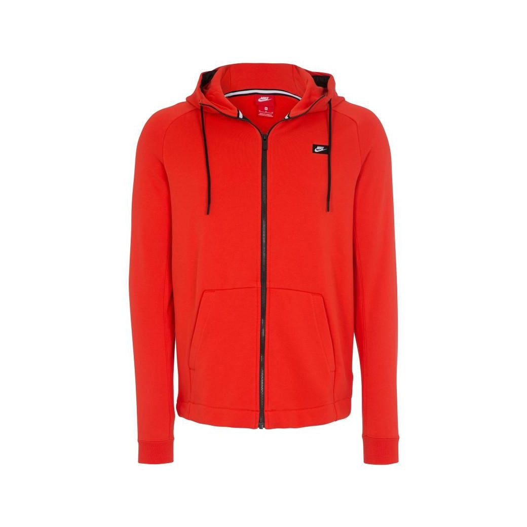 Nike Modern Hoodie Full Zip Sweatshirt - 805130-852 - Orange - Men NIKE SWEATSHIRT MEN TEXTILE Nike
