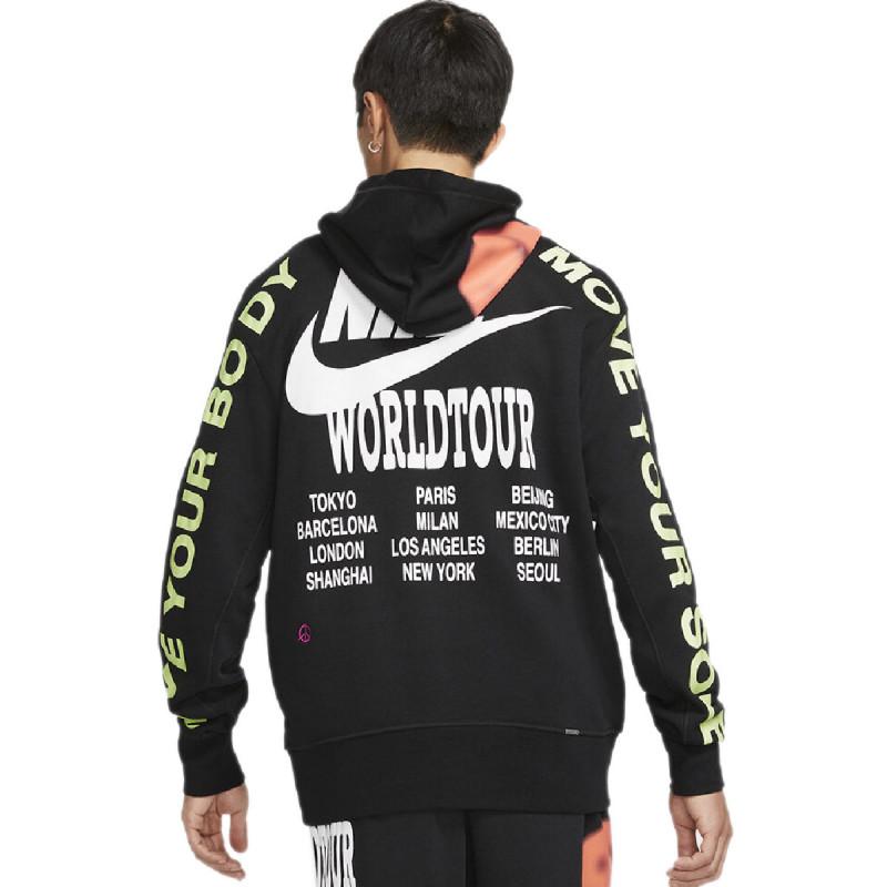 Nike Nsw Hbr Hoodie Fz Flc Sweatshirt - Black - Men - Nike - The Bradery