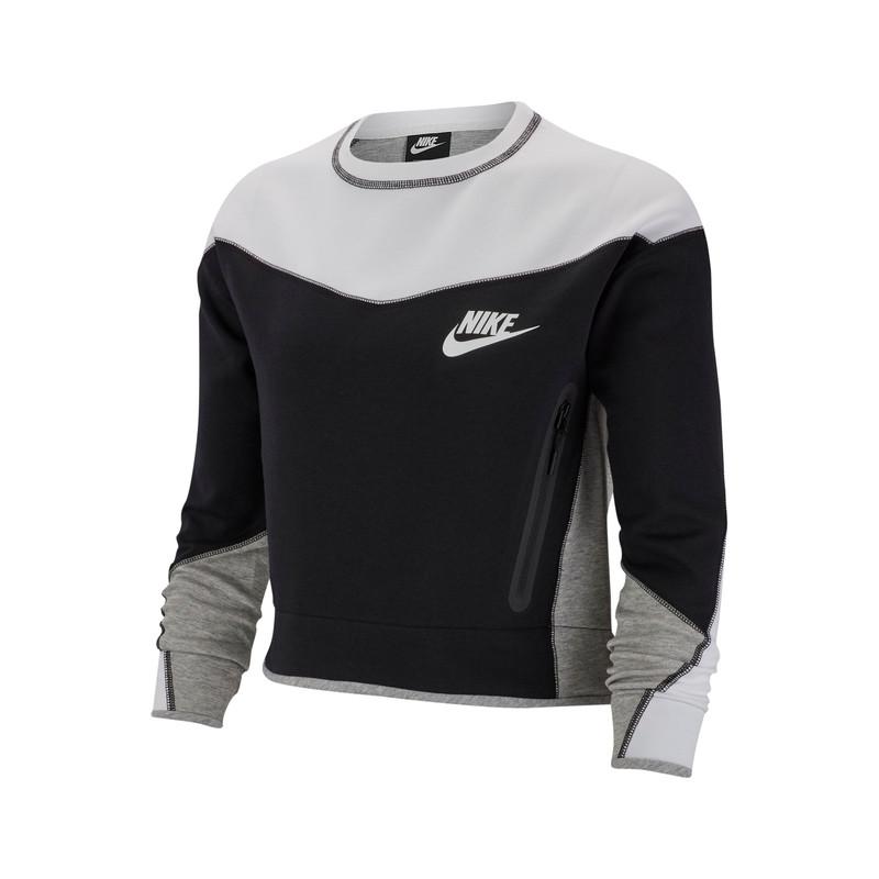 Sweat Nike Sportswear Tech Fleece - Blanc - Femme NIKE SWEAT FEMME TEXTILE Nike