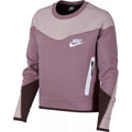 Sudadera Nike Sportswear Tech Fleece Crew - Púrpura - Mujer - Nike - The Bradery