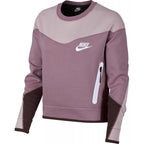Sudadera Nike Sportswear Tech Fleece Crew - Púrpura - Mujer - Nike - The Bradery
