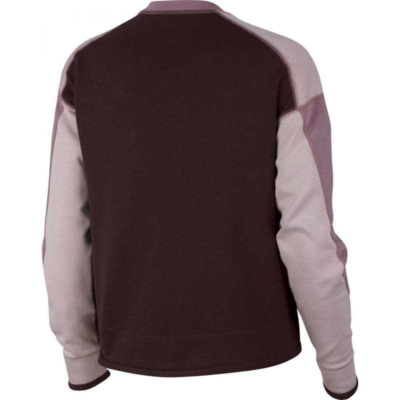 Sudadera Nike Sportswear Tech Fleece Crew - Púrpura - Mujer - Nike - The Bradery
