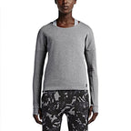 Sudadera Nike Tech Fleece Crew - 685748-091 - Gris - Mujer SUDADERA NIKE MUJER TEXTIL Nike