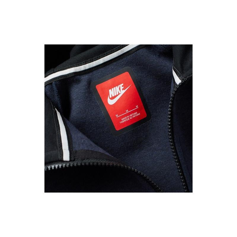 Sudadera Nike Tech Fleece Windrunner - 805144-473 - Azul - Hombre SUDADERA NIKE HOMBRE TEXTIL Nike