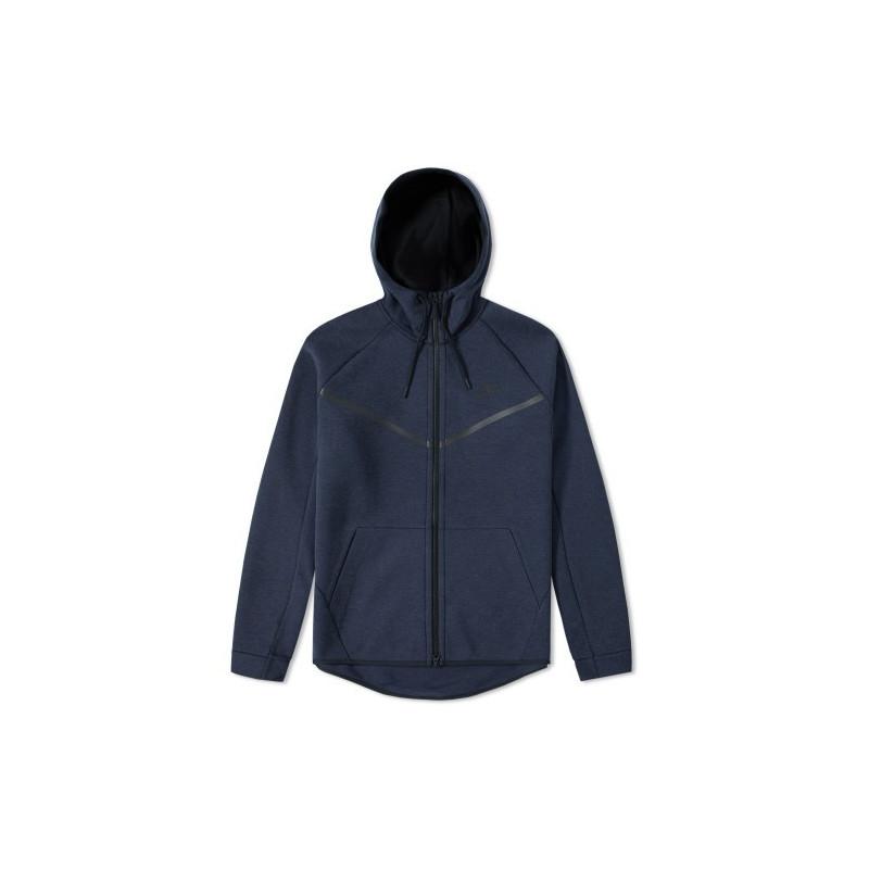 Sudadera Nike Tech Fleece Windrunner - 805144-473 - Azul - Hombre SUDADERA NIKE HOMBRE TEXTIL Nike