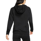 Sweat Nike W Sportwear Funnel Neck Hoodie - Noir - Femme NIKE SWEAT FEMME TEXTILE Nike