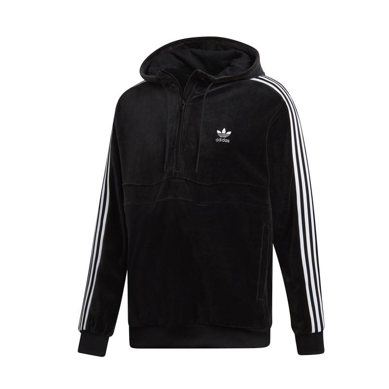 Sweats Adidas Originals Sweat Capuche Cozy Halfzip - Noir - Homme VETEMENT Adidas
