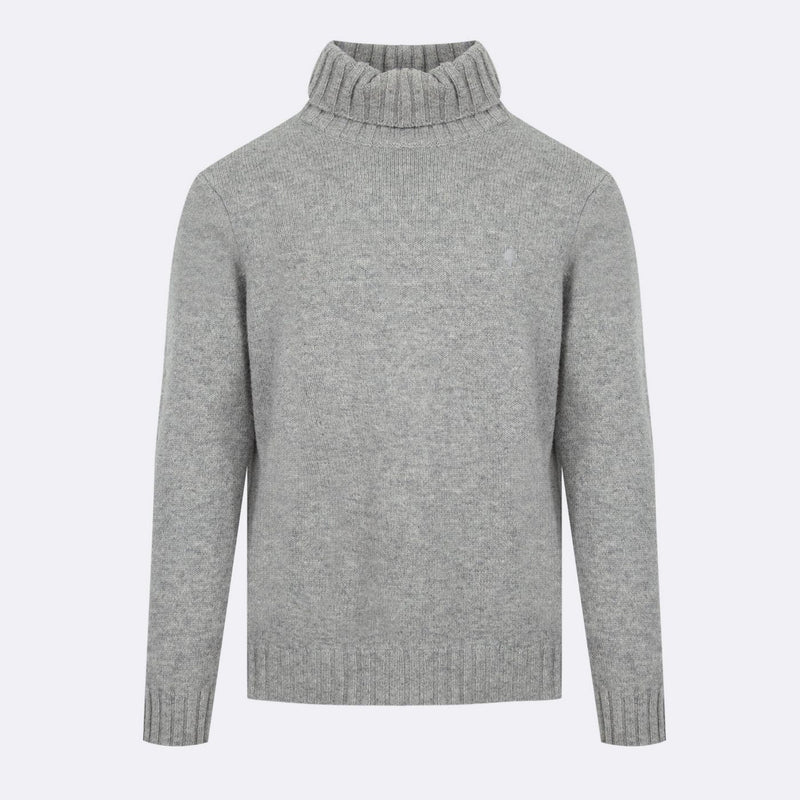 Sweatshirt Belouve Laine - Gris Moyen - Homme - Faguo - The Bradery