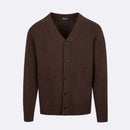 Sweatshirt Chandelais Laine - Marron Foncé - Homme - Faguo - The Bradery