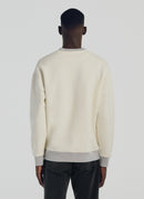 Sweatshirt Ecru En Coton - Ecru - De Fursac - The Bradery