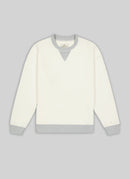 Sweatshirt Ecru En Coton - Ecru - De Fursac - The Bradery