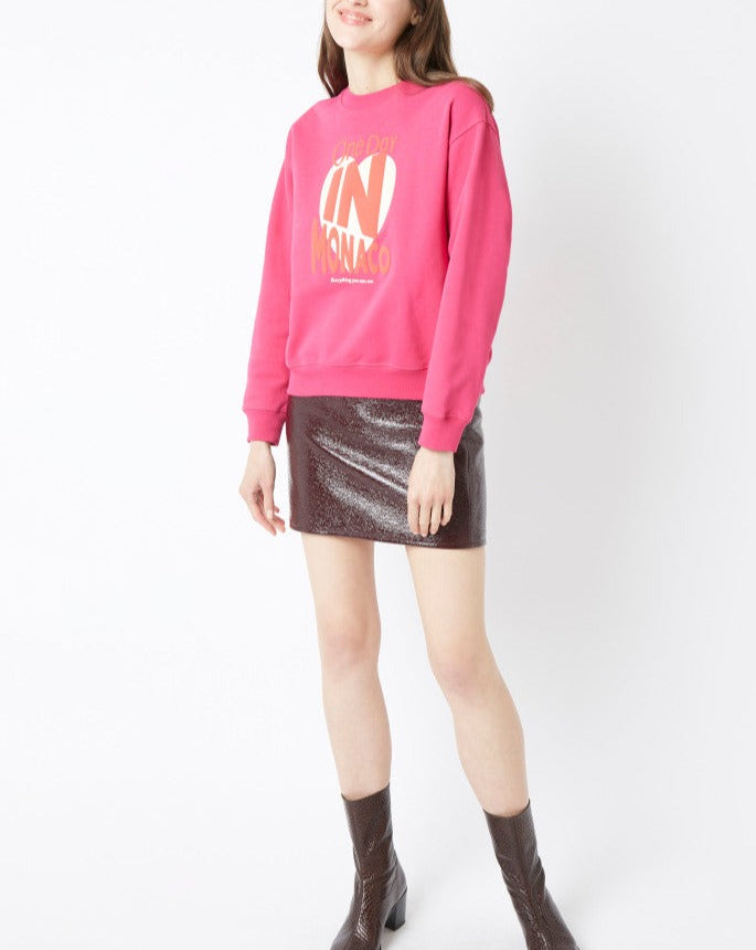 8 - Sudadera Louis Monaco - Rose Magenta
