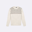 Sweatshirt Vercors Laine - Ecru - Homme - Faguo - The Bradery