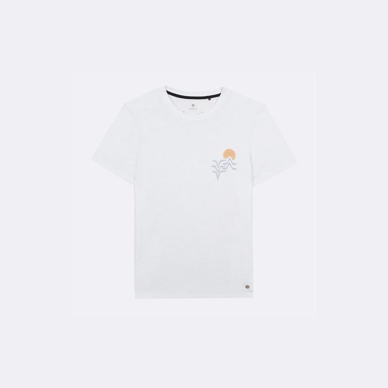 T-Shirt Arcy Cotton - White Prêt A Porter Faguo