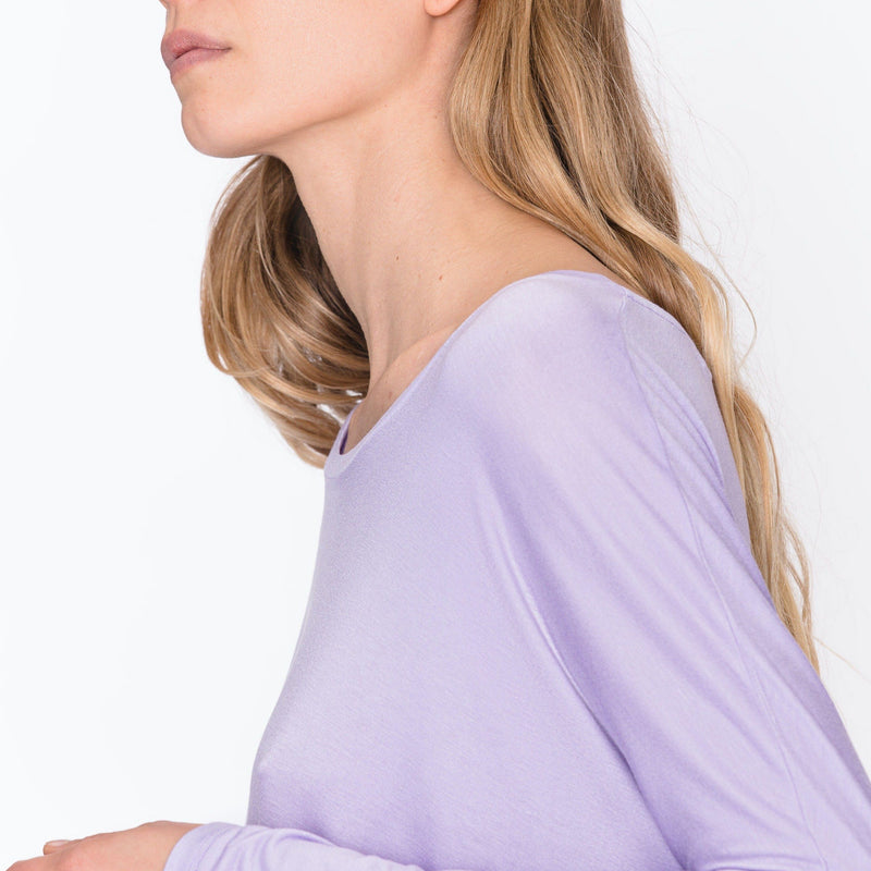 T-Shirt Ines - Lilas HAUTS Margaux Lonnberg