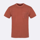 T-Shirt Migne Coton - Terracotta - Homme - Faguo - The Bradery