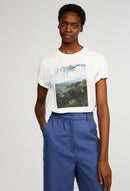 Claudie Pierlot Camiseta Tochill - Crudo - - The Bradery