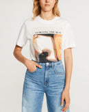 Claudie Pierlot Camiseta Toflirt - Crudo - - The Bradery