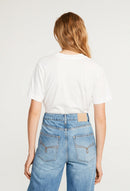 T-Shirt Toflirt - Ecru - Claudie Pierlot - The Bradery