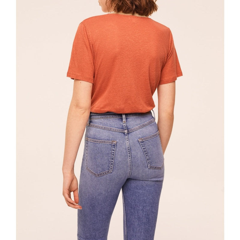 T-Shirt Tulum - Abricot Chemises Et Tops Pablo