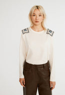 T-Shirt Tulum - Creme - Claudie Pierlot - The Bradery