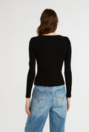 T-Shirt Tumi - Black - Claudie Pierlot - The Bradery