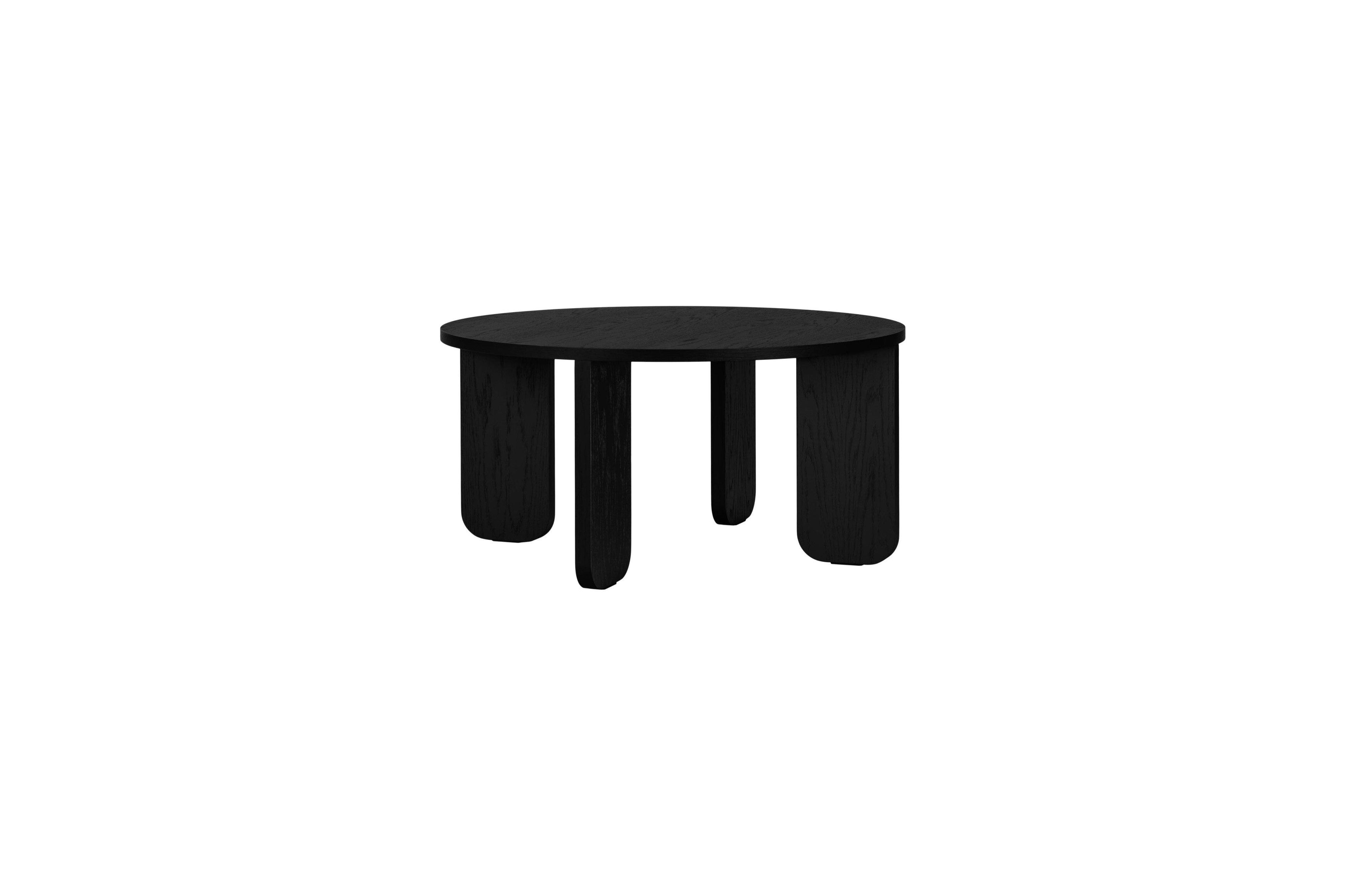 Kuvu Coffee Table - Large - Volcano Black - Noo.ma Design - The Bradery