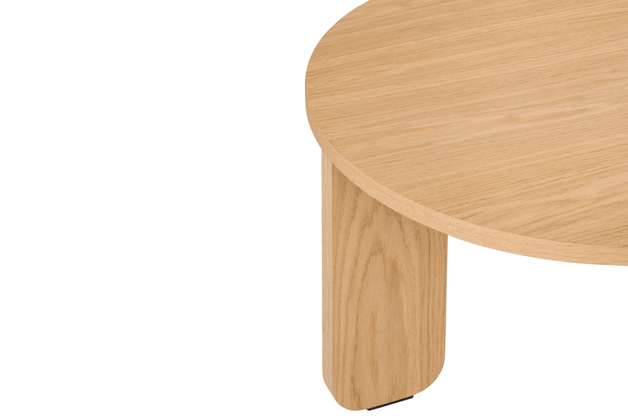 Table Basse Kuvu - Small - Chêne Naturel - Noo.ma Design - The Bradery