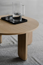 Table Basse Kuvu - Small - Chêne Naturel - Noo.ma Design - The Bradery