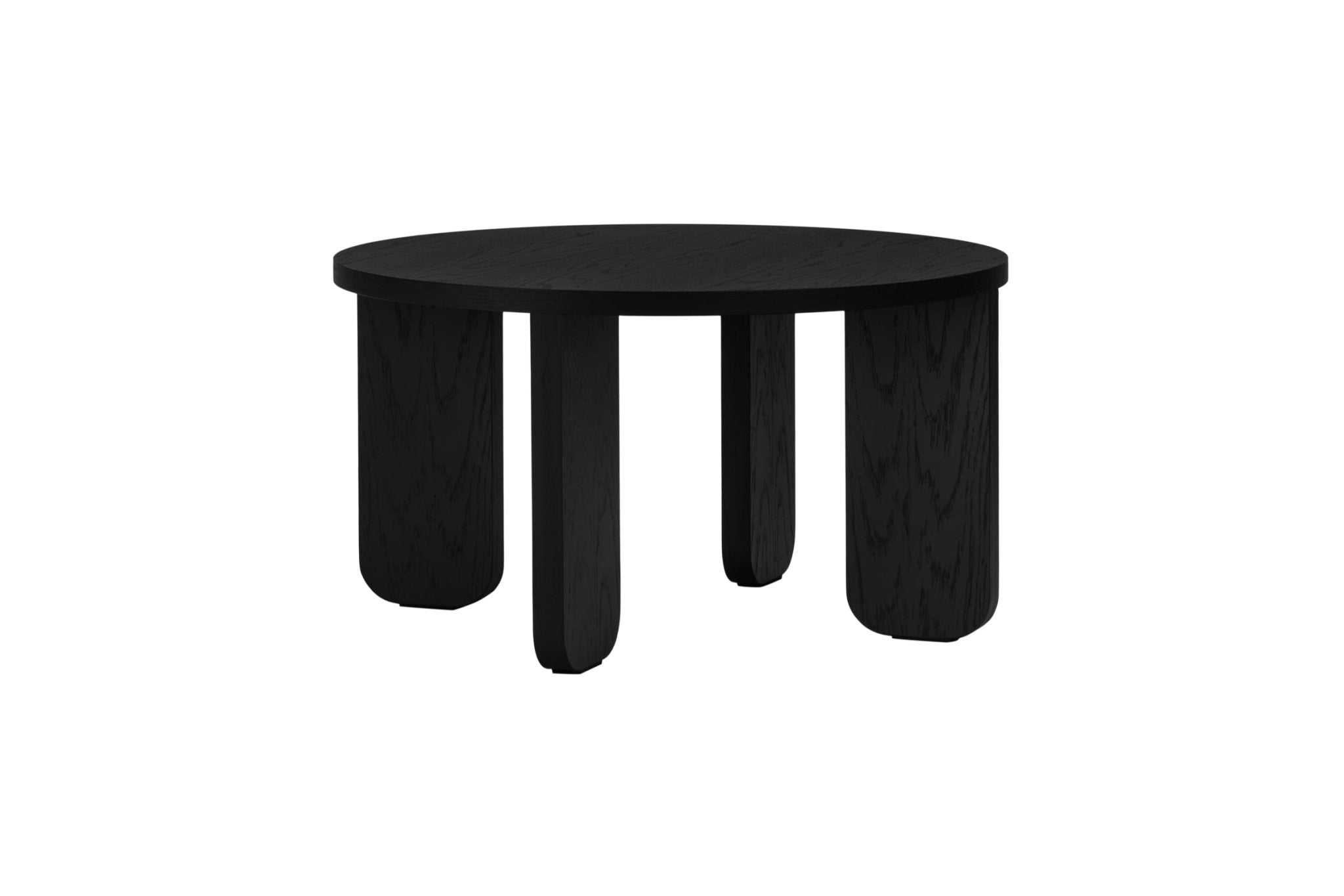 Table Basse Kuvu - Small - Noir Volcan - Noo.ma Design - The Bradery