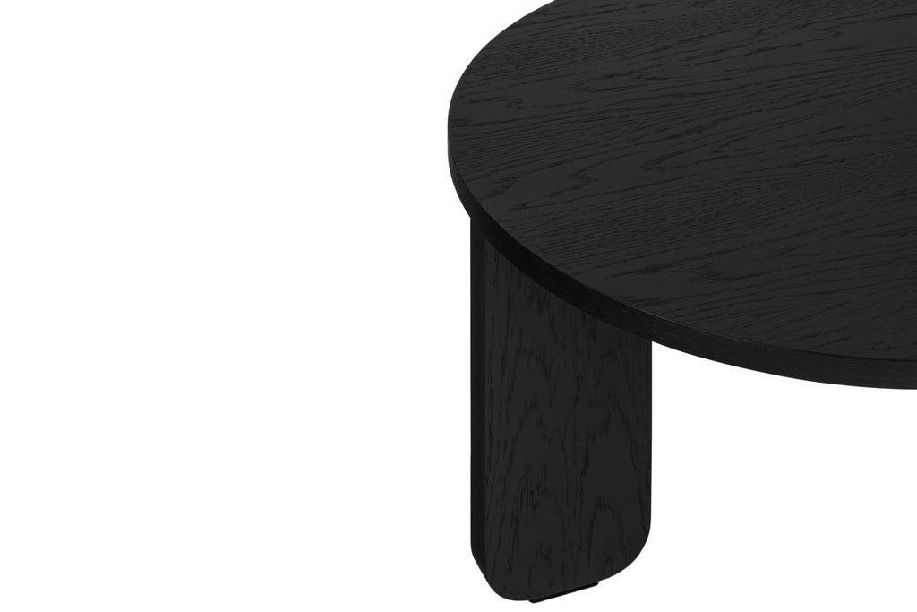 Table Basse Kuvu - Small - Noir Volcan - Noo.ma Design - The Bradery
