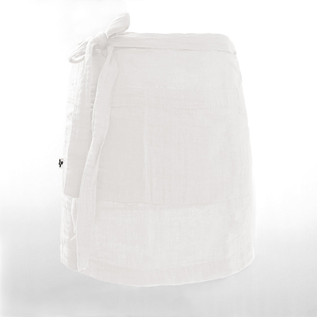 Tablier Serveur Gaze De Coton 45 X 80 Cm Gaïa Chantilly - L'EffetPapillon2 - The Bradery