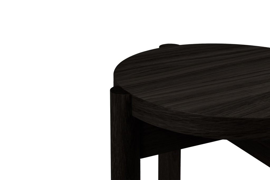 Tabouret Hopp - Chêne Noir - Noo.ma Design - The Bradery