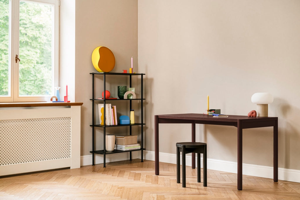 Tabouret Hopp - Chêne Noir - Noo.ma Design - The Bradery