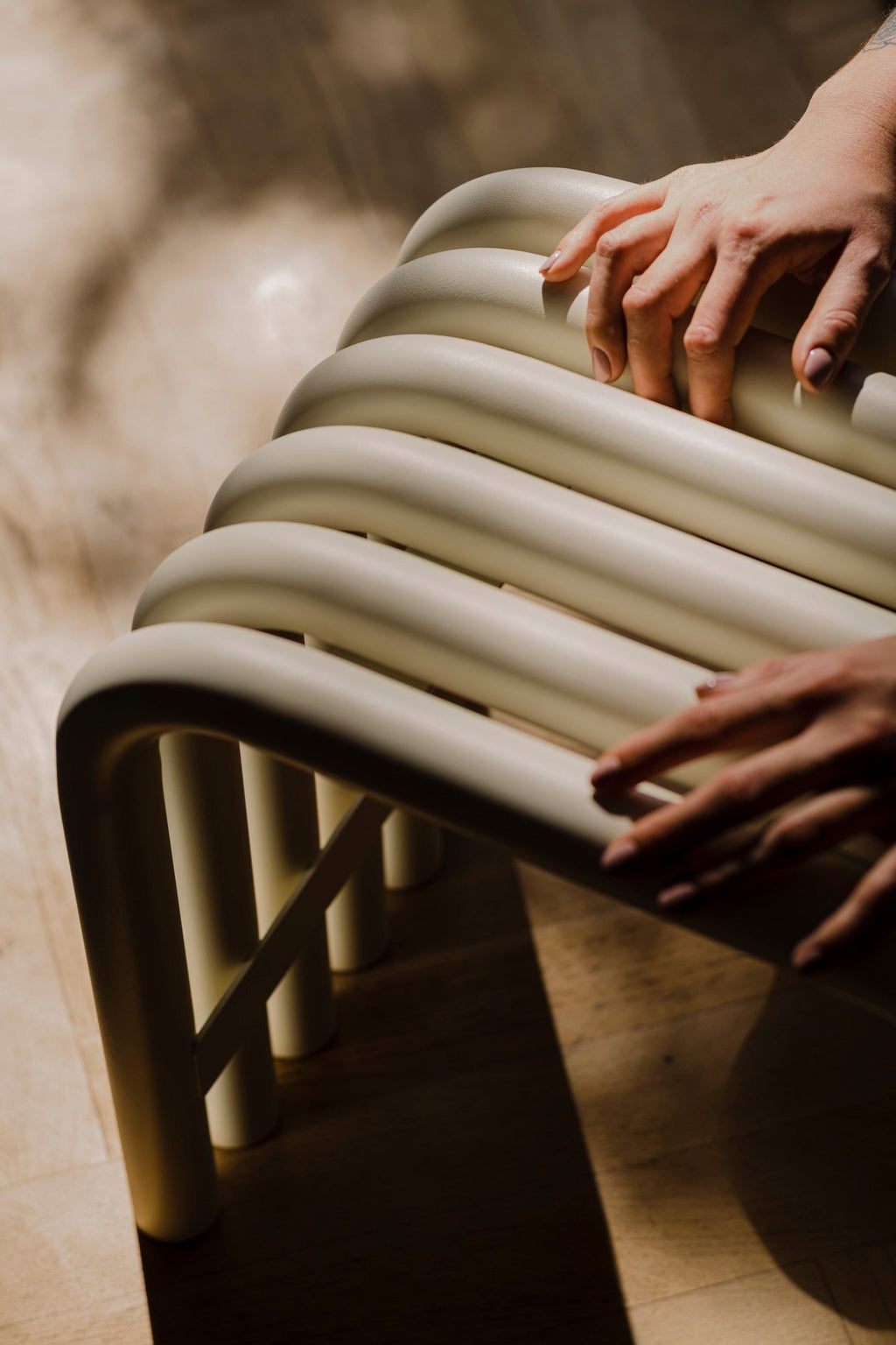 Tabouret Nokk - Piazza Beige - Noo.ma Design - The Bradery