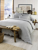 Taie De Traversin Flanelle 85 X 185 Cm Candice Brume - L'Effet Papillon - The Bradery