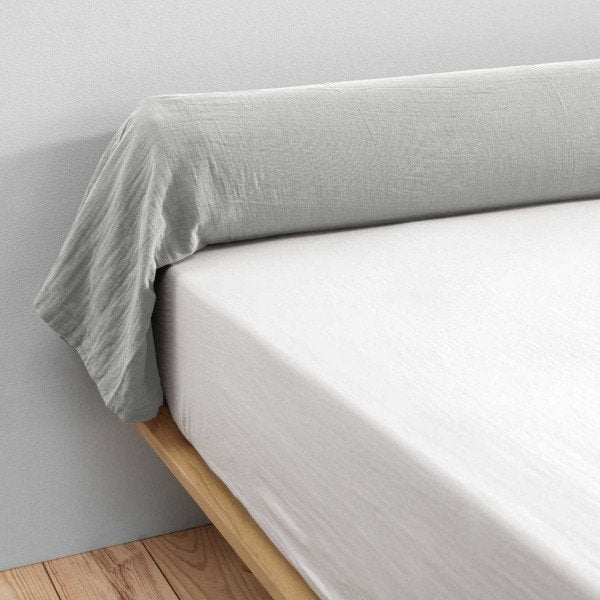 Funda de almohada de gasa de algodón 85 x 185 cm Gaia Nuage - El efecto mariposa - The Bradery