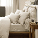Cotton Gauze Pillow Case 85 x 185 cm Gaia Pampa - L'Effet Papillon - The Bradery