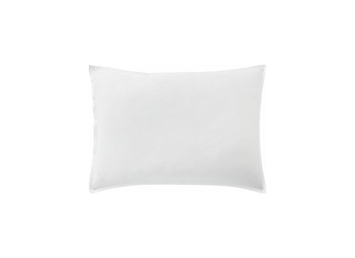 Taie D'Oreiller 100% Percale De Coton Lavé 80Fils/Cm2 Blanc - Baton Rouge - The Bradery