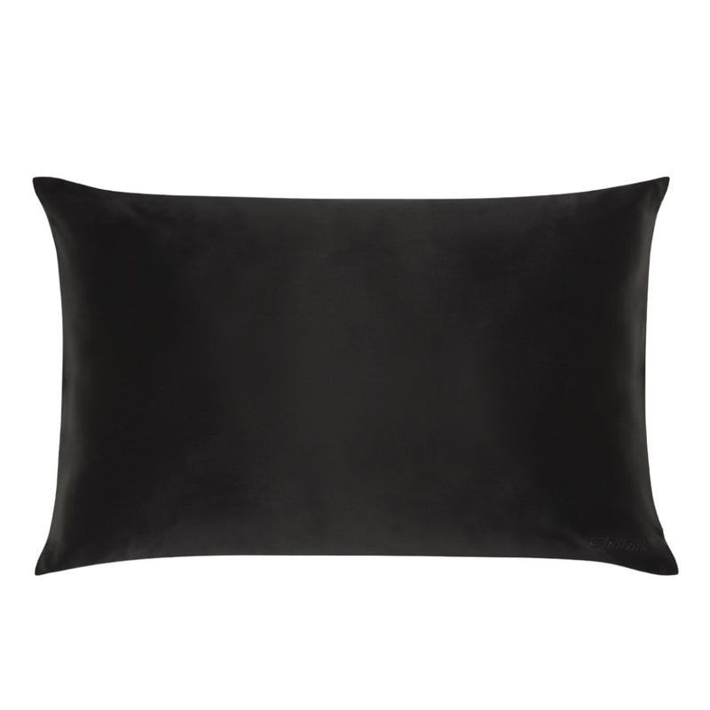 Silk Pillowcase - Black - Chillsilk -The Bradery
